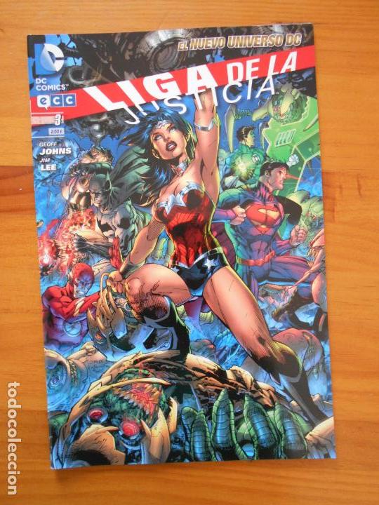 C&oacute;mics: LIGA DE LA JUSTICIA N&ordm; 3 - DC - ECC (BN) - Foto 1