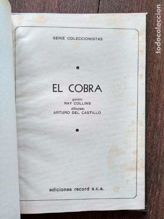 C&oacute;mics: TOMO EL COBRA ARTURO DEL CASTILLO Y RAY COLLINS - Foto 9