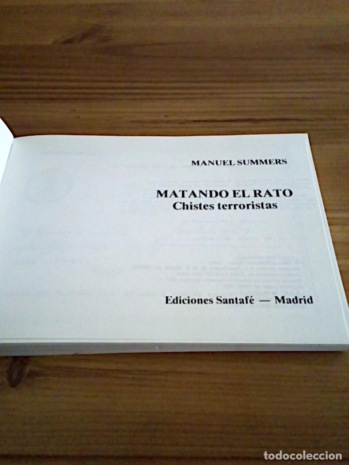 C&oacute;mics: SUMMERS. MATANDO EL RATO. SUMMERS RIVERO, MANUEL. SANTAFE. 2&ordf; ED. 1983 - Foto 3