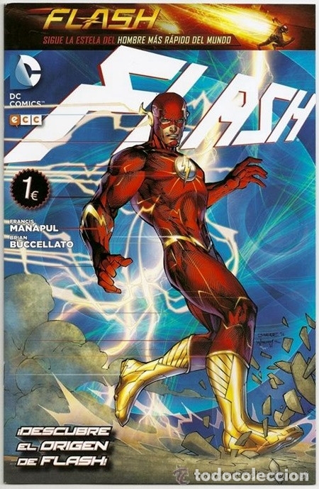 C&oacute;mics: Flash: El origen de Flash (Brian Buccellato, Francis Manapul) &ndash; ECC, 06/2015 | ESPECIAL ONE-SHOT - Foto 1