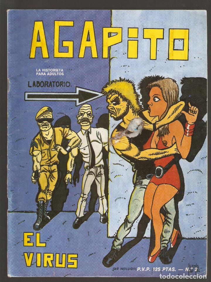C&oacute;mics: AGAPITO - N&ordm; 2 - EL VIRUS - 1987 - - Foto 1