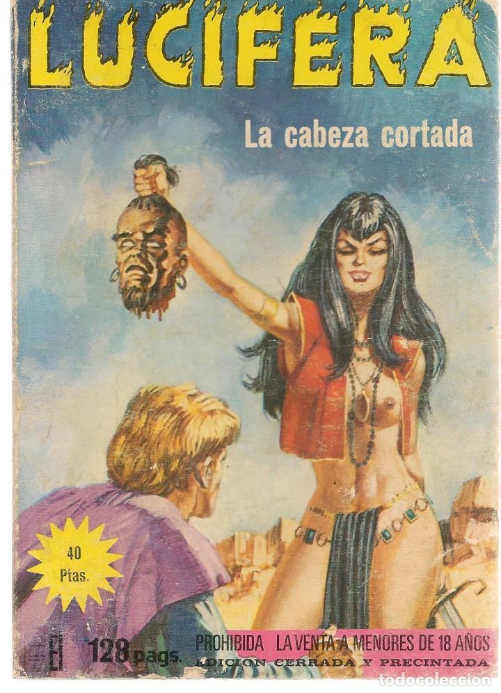 C&oacute;mics: LUCIFERA. N&ordm; 9. LA CABEZA CORTADA. EDICIONES ELVIBERIA. (RF.MA)CCF2 - Foto 1