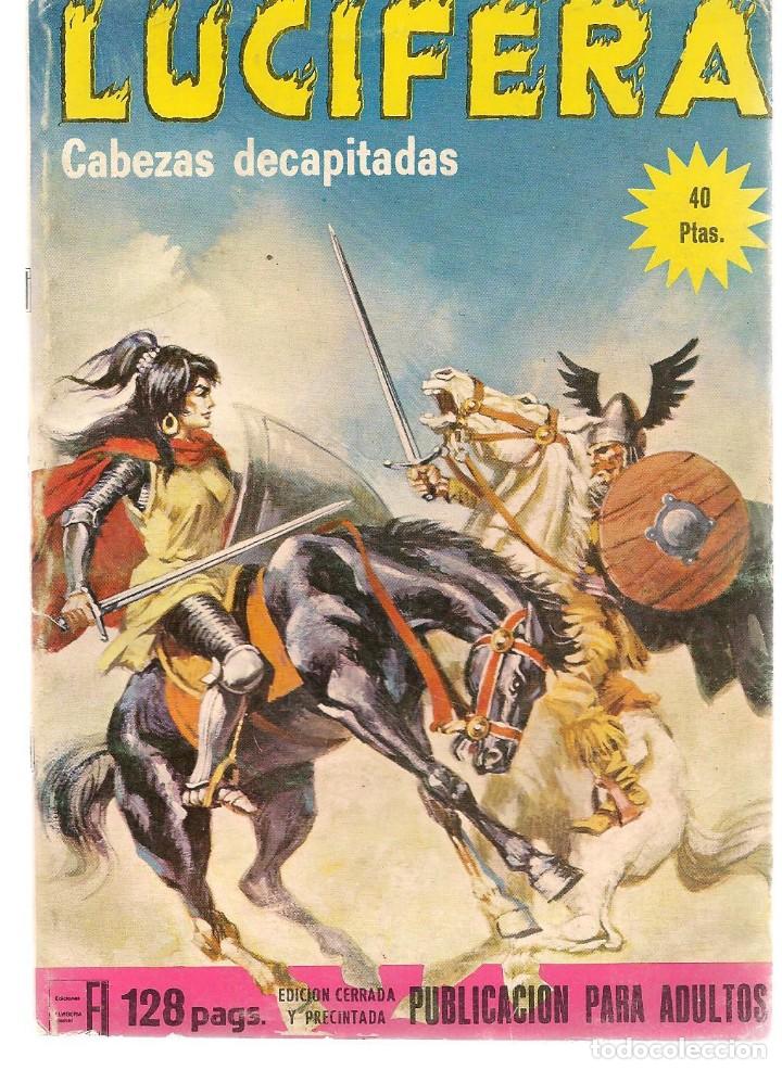 C&oacute;mics: LUCIFERA. N&ordm; 13. CABEZAS DECAPITADAS. EDICIONES ELVIBERIA. (RF.MA)CCF2 - Foto 1