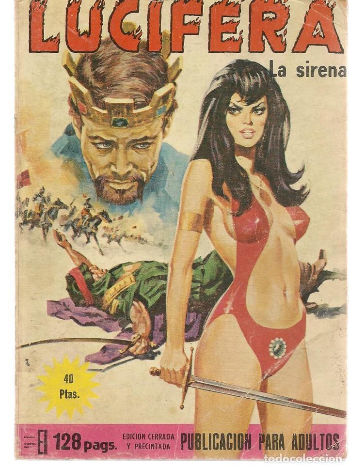 C&oacute;mics: LUCIFERA. N&ordm; 19. LA SIRENA. EDICIONES ELVIBERIA. (RF.MA)CCF2 - Foto 1