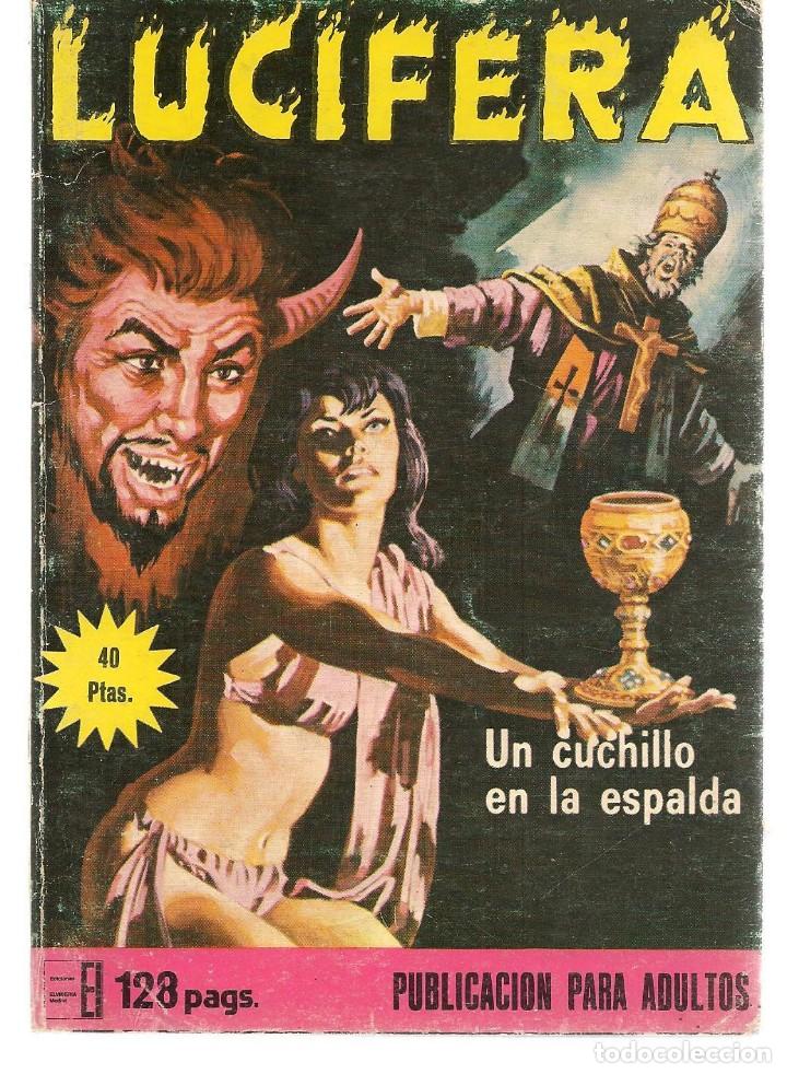 C&oacute;mics: LUCIFERA. N&ordm; 21. UN CUCHILLO EN LA ESPALADA.  EDICIONES ELVIBERIA. (RF.MA)CCF2 - Foto 1