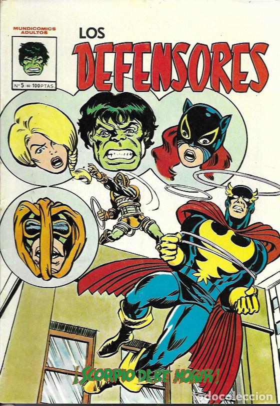 C&oacute;mics: Los Defensores. V&eacute;rtice 1981. N&ordm; 5 - Foto 1