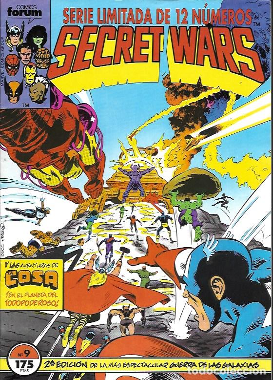 C&oacute;mics: Secret Wars. Forum 1991. N&ordm; 9 - Foto 1