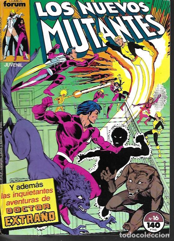 C&oacute;mics: Los Nuevos Mutantes. Forum 1986. N&ordm; 16 - Foto 1