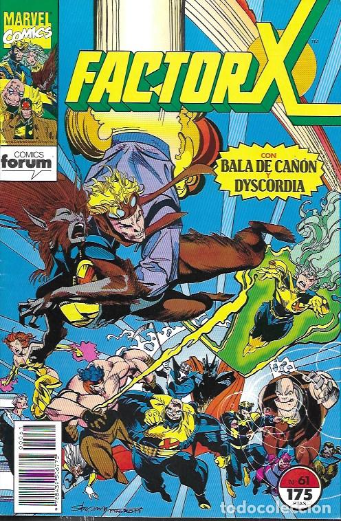 C&oacute;mics: Factor X. Forum 1988. N&ordm; 61 - Foto 1