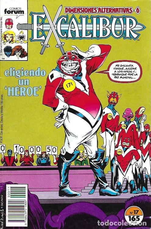 Comics : Excalibur. Forum 1989. N&ordm; 17