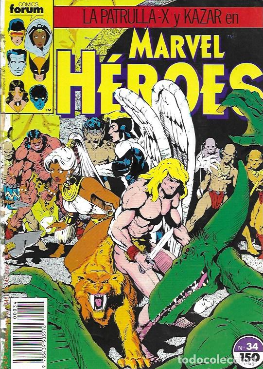 C&oacute;mics: Marvel H&eacute;roes. Forum 1987. N&ordm; 34 - Foto 1