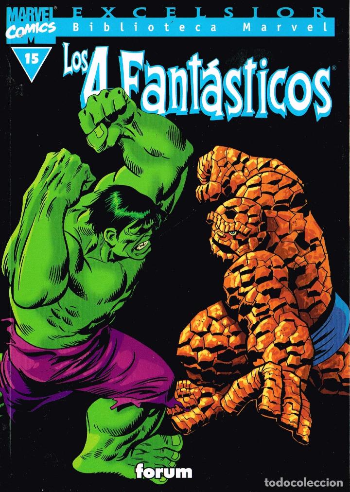 C&oacute;mics: Los 4 fant&aacute;sticos 15.biblioteca Marvel.Forum - Foto 1