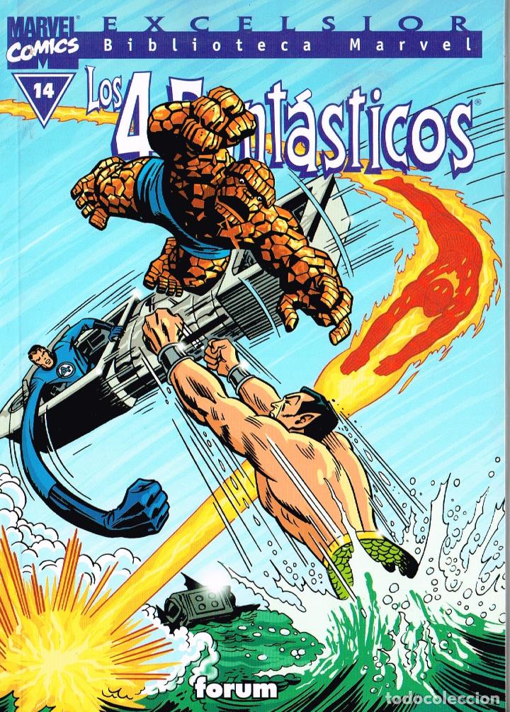 C&oacute;mics: Los 4 fant&aacute;sticos 14.Biblioteca Marvel. Forum - Foto 1