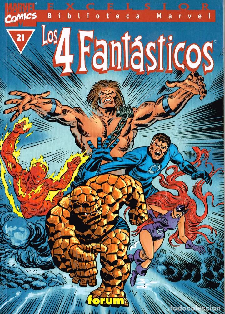 C&oacute;mics: Los 4 fant&aacute;sticos 21.Biblioteca Marvel.Forum - Foto 1
