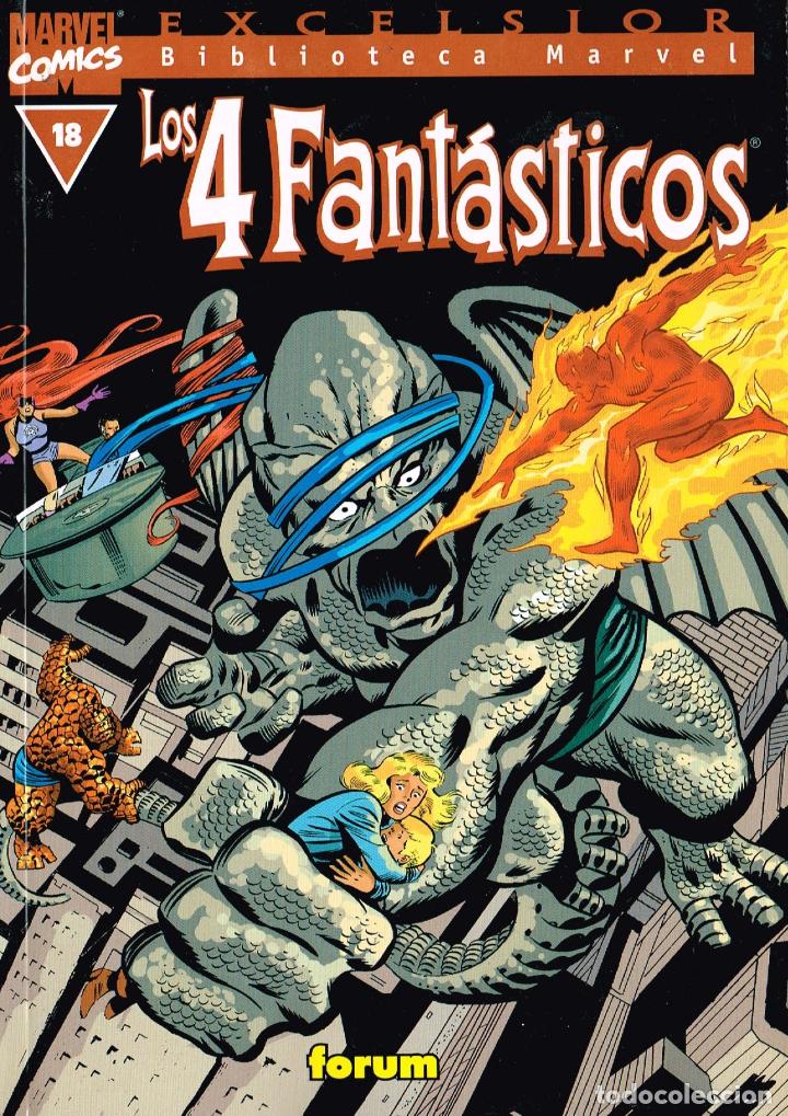 C&oacute;mics: Los 4 fant&aacute;sticos 18.Biblioteca Marvel. Forum - Foto 1