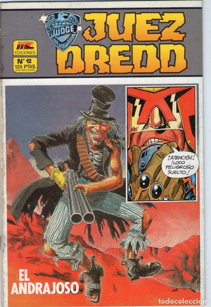 C&oacute;mics: JUEZ DREDD - N&ordm; 12 - EL ANDRAJOSO - MC EDICIONES - A&Ntilde;O 1986. - Foto 1