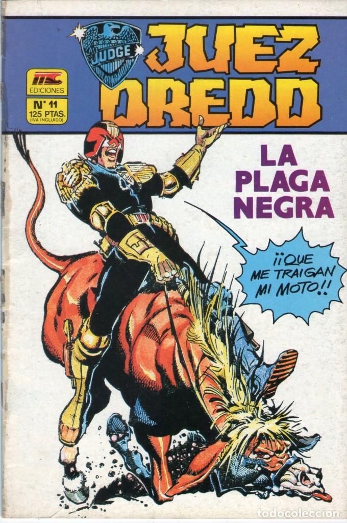 C&oacute;mics: JUEZ DREDD - N&ordm; 11 - LA PLAGA NEGRA - MC EDICIONES - A&Ntilde;O 1986. - Foto 1