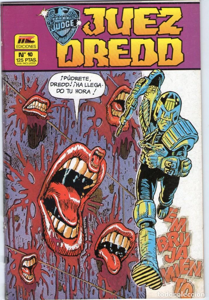 C&oacute;mics: JUEZ DREDD - N&ordm; 10 - EMBRUJAMIENTO - MC EDICIONES - A&Ntilde;O 1987. - Foto 1