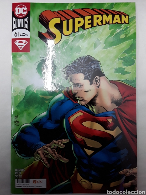 C&oacute;mics: Superman 85 /6 (grapa) - Bendis, Reis, Sook - ECC - Foto 1