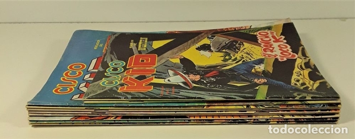 C&oacute;mics: CISCO KID.  10 EJEMPLARES. EDICIONES VERTICE.  BARCELONA.  1980. - Foto 2