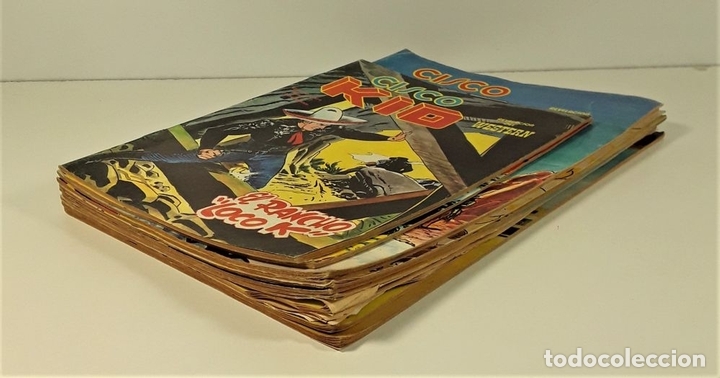 C&oacute;mics: CISCO KID.  10 EJEMPLARES. EDICIONES VERTICE.  BARCELONA.  1980. - Foto 3