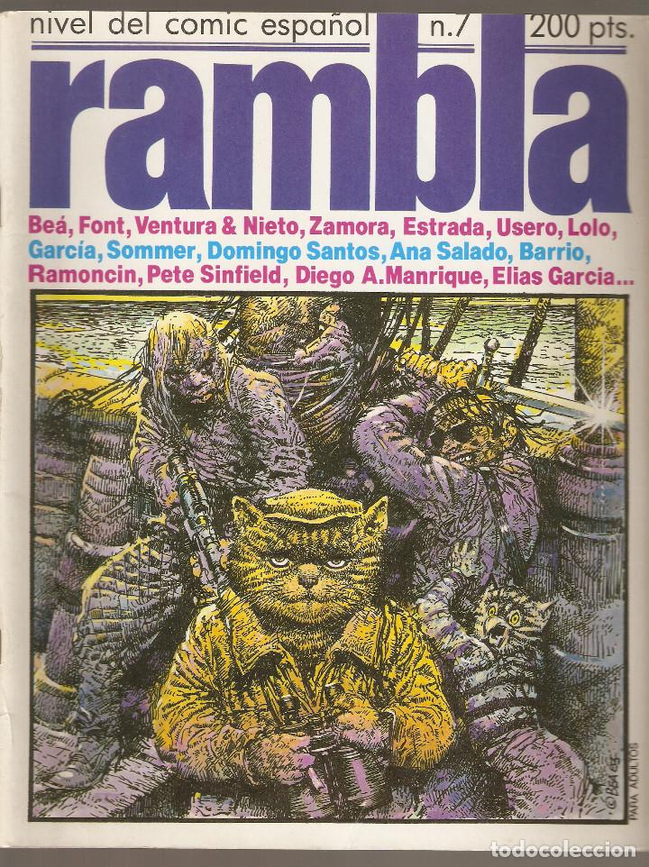 C&oacute;mics: RAMBLA - N&ordm; 7 - 1982 - - Foto 1