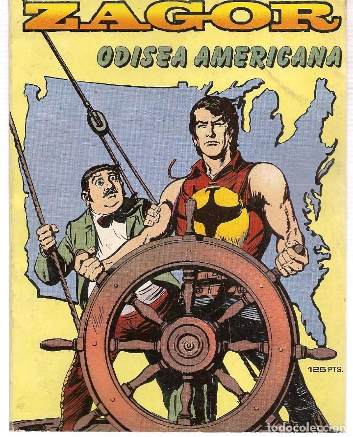 C&oacute;mics: ZAGOR. N&ordm; 4. ODISEA AMERICANA.  ZINCO 1982.(ST/A20) - Foto 1