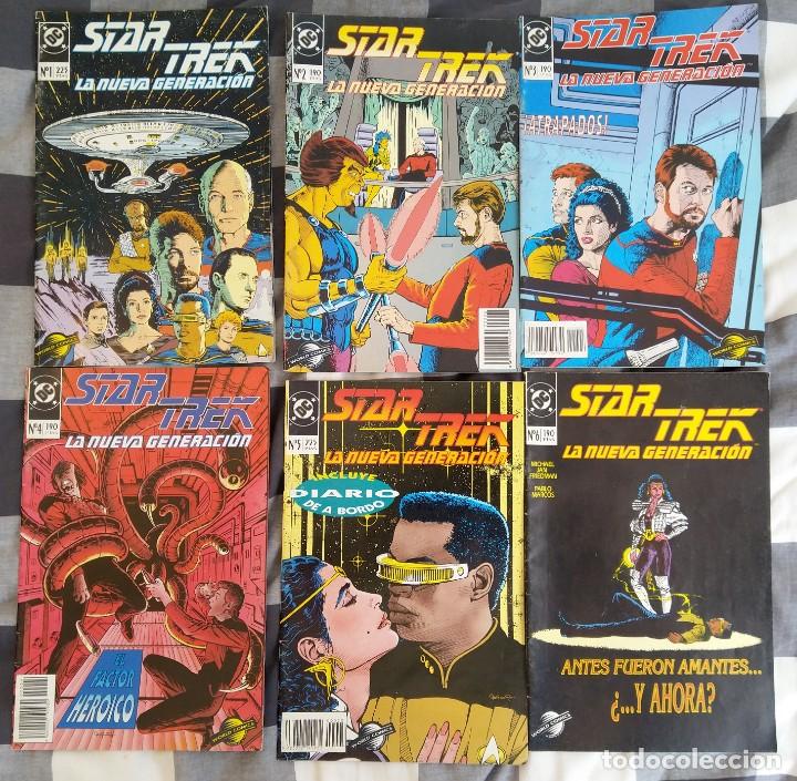 C&oacute;mics: Star  Trek La nueva Generaci&oacute;n, World Comics, N&uacute;meros del 1 al 6 - Foto 1