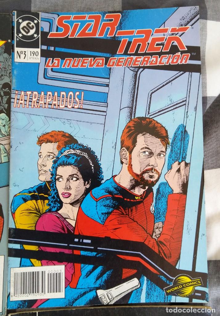 C&oacute;mics: Star  Trek La nueva Generaci&oacute;n, World Comics, N&uacute;meros del 1 al 6 - Foto 3