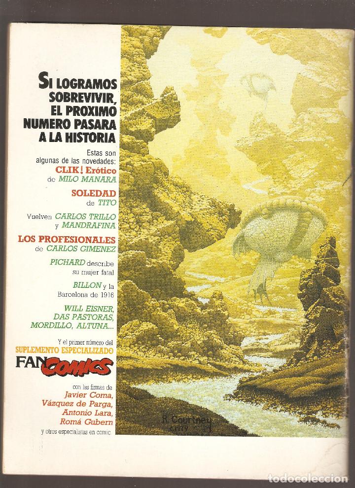 C&oacute;mics: ILUSTRACION + COMIX - N&ordm; 40 - TOUTAIN EDITOR - 1984 - - Foto 2