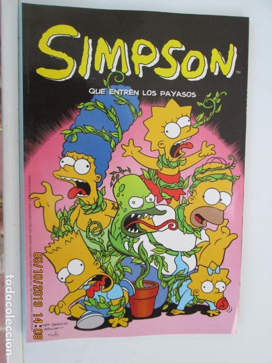 C&oacute;mics: SIMPSON , , QUE ENTREN LOS PAYASOS Matt Groening. Comic Bongo. - Foto 1