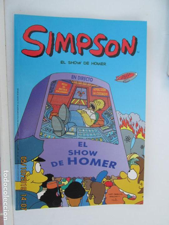 C&oacute;mics: SIMPSON ,EL SHOW DE HOMER Matt Groening. Comic Bongo. - Foto 1