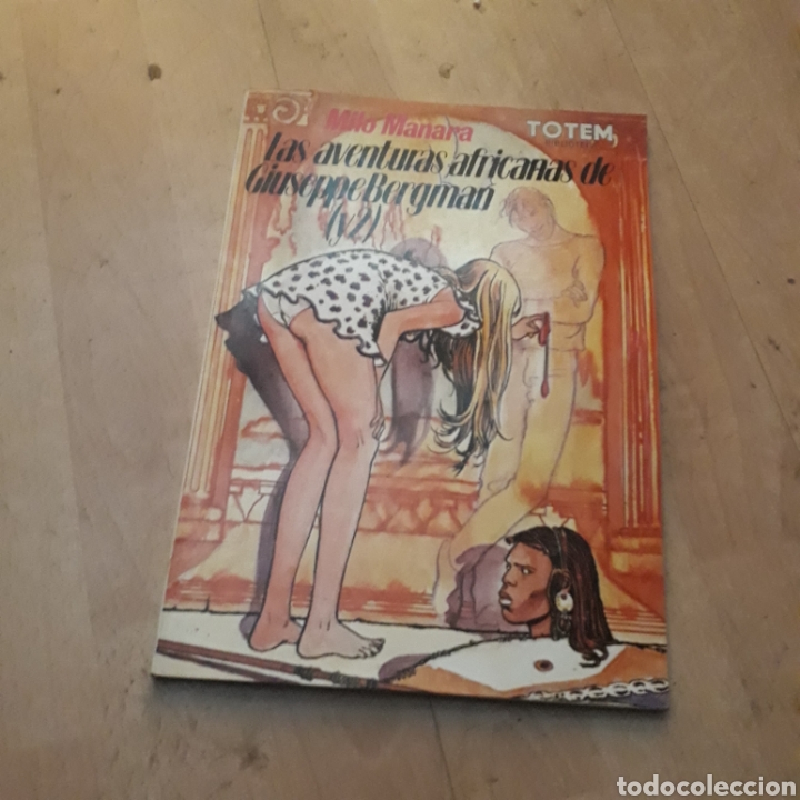 C&oacute;mics: Milo Manara, Las aventuras africanas de Giuseppe Bergman,Totem - Foto 1