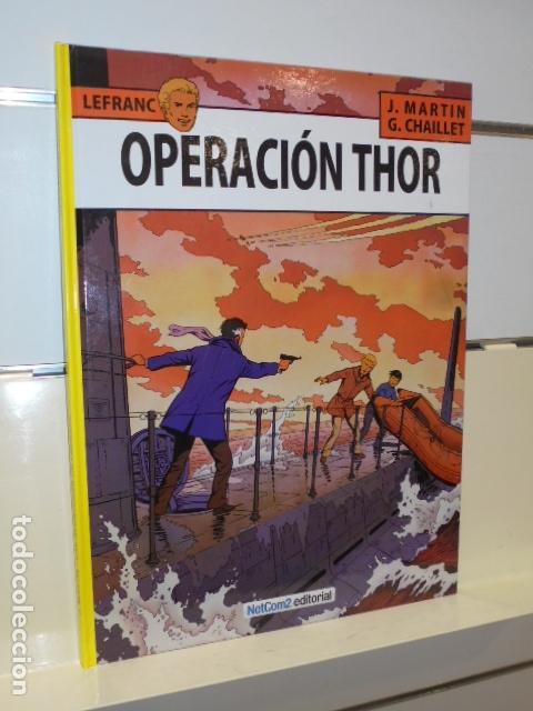 C&oacute;mics: LEFRANC N&ordm; 6 OPERACION THOR - NETCOM2 EDITORIAL - Foto 1