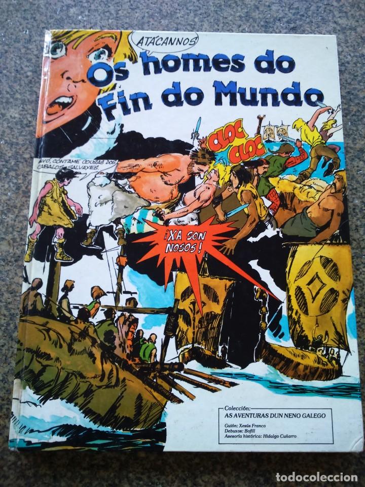 Comics: OS HOMES DO FIN DO MUNDO -- COLECCION AS AVENTURAS DUN NENO GALEGO -- 1985 --