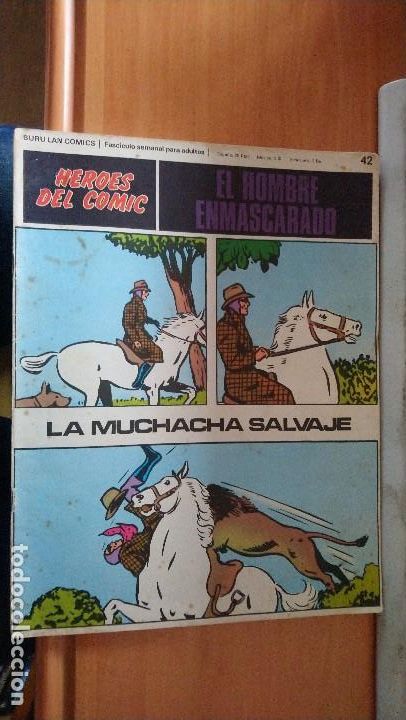 C&oacute;mics: el hombre enmascarado heroes del comic 42 - Foto 1