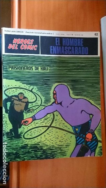 C&oacute;mics: el hombre enmascarado heroes del comic 62 - Foto 1