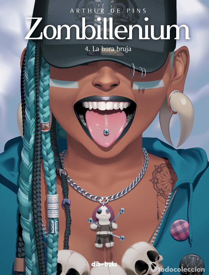 C&oacute;mics: C&oacute;mics. ZOMBILLENIUM 4. La hora bruja - Arthur de Pins (Carton&eacute;) - Foto 1