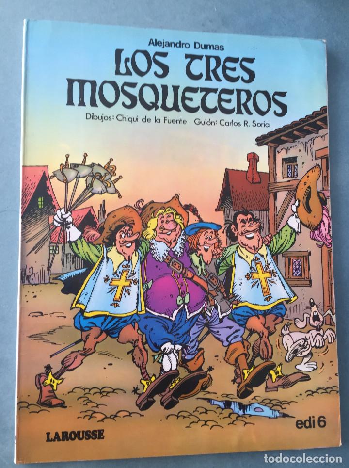 C&oacute;mics: LOS TRES MOSQUETEROS - ALEJANDRO DUMAS - LAROUSSE - EDI 6 - 1982 - Foto 1