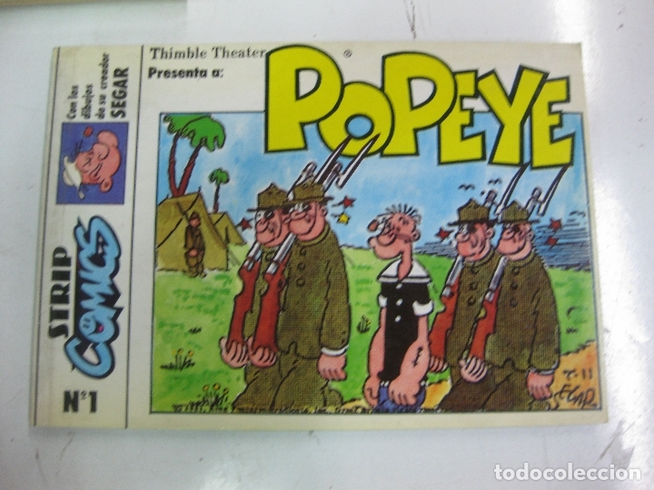 C&oacute;mics: STRIP COMICS N&ordm; 1. POPEYE. 1990. - Foto 1