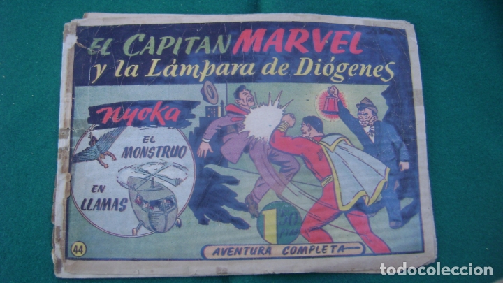C&oacute;mics: EL CAPITAN MARVEL Y LA LAMPARA DE DIOGENES 44 HISPANO AMERICANA CJ 4 - Foto 1