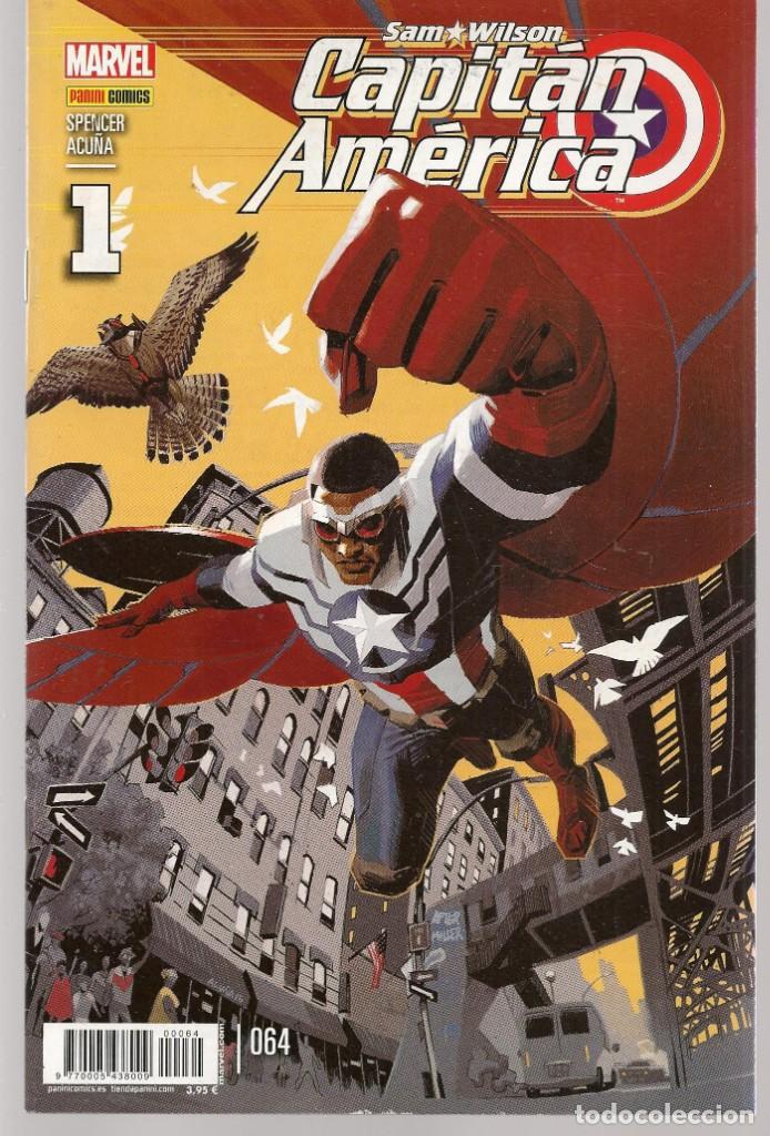 C&oacute;mics: CAPIT&Aacute;N AM&Eacute;RICA. N&ordm; 64. SAM WILSON. PANINI COMICS. (C/A53) - Foto 1