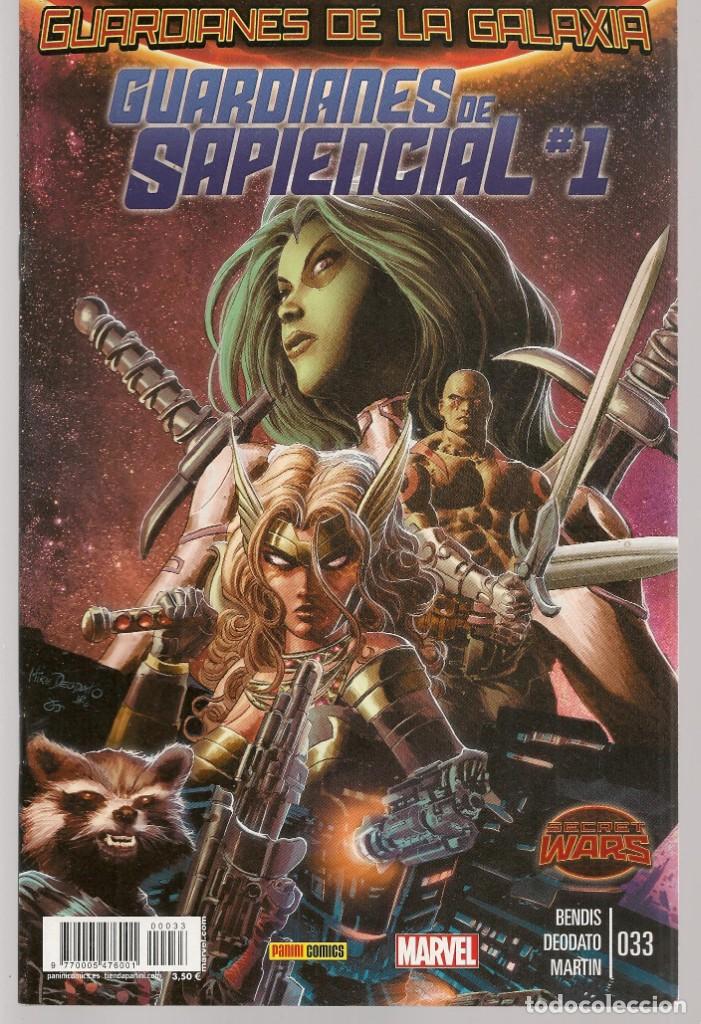 C&oacute;mics: GUARDIANES DE LA GALAXIA. N&ordm; 33. PANINI COMICS. (C/A53) - Foto 1