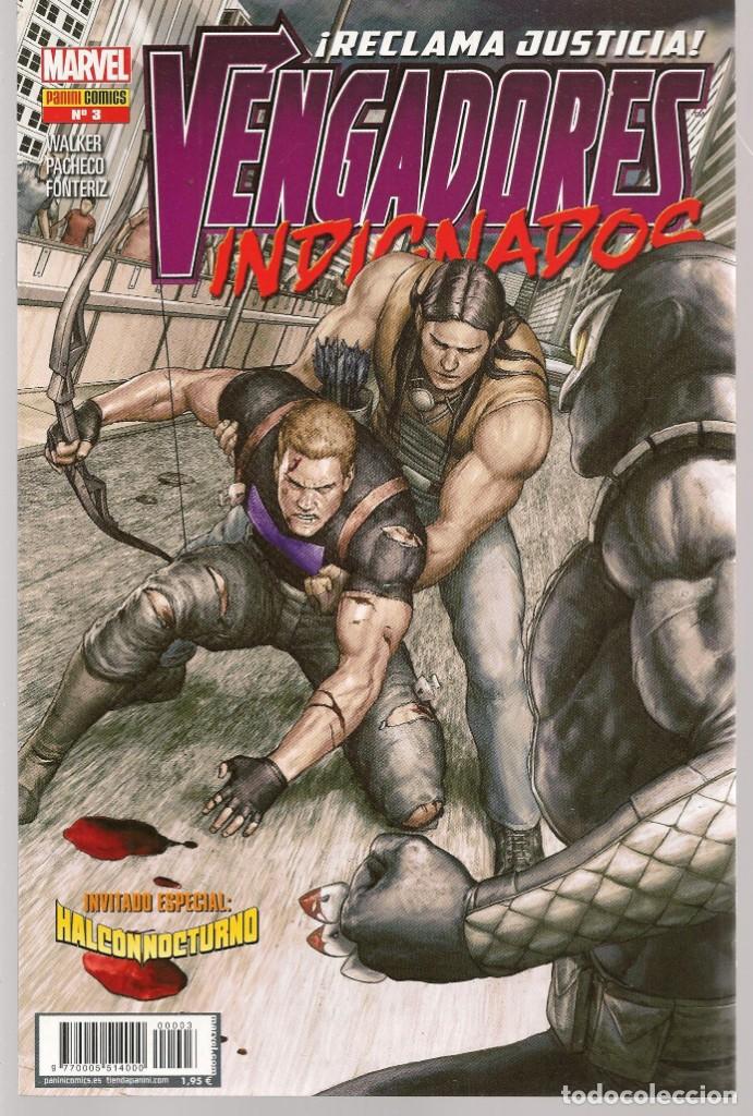 C&oacute;mics: VENGADORES INDIGNADOS. N&ordm; 3. PANINI COMICS. (C/A53) - Foto 1