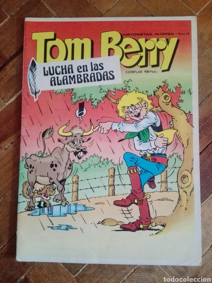 C&oacute;mics: C&oacute;mic Tom Berry - N&uacute;mero 24 - Lucha en las alambradas - A&ntilde;o 1975 - Foto 1