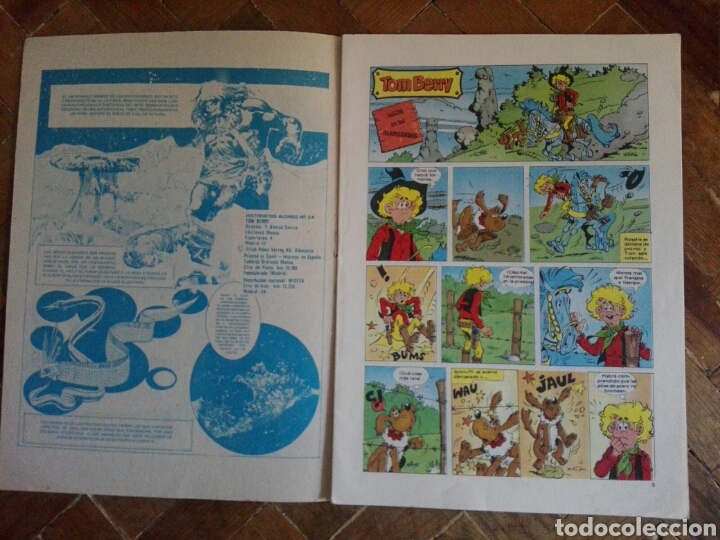 C&oacute;mics: C&oacute;mic Tom Berry - N&uacute;mero 24 - Lucha en las alambradas - A&ntilde;o 1975 - Foto 2