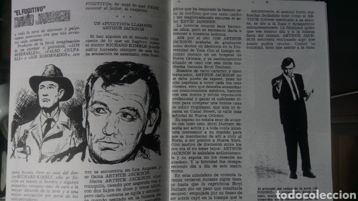 C&oacute;mics: FIGURAS DE LA T. V.. DAVID JANSSEN. EDICIONES ESTE 1966. - Foto 2