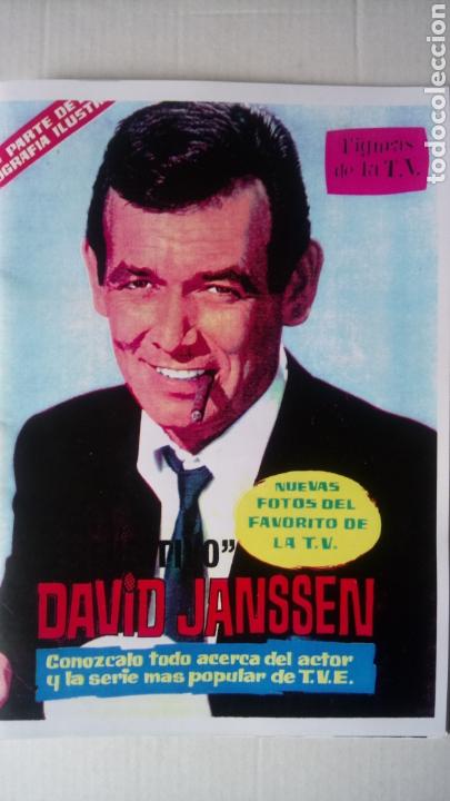 C&oacute;mics: FIGURAS DE LA T. V.. DAVID JANSSEN. EDICIONES ESTE 1966. - Foto 1