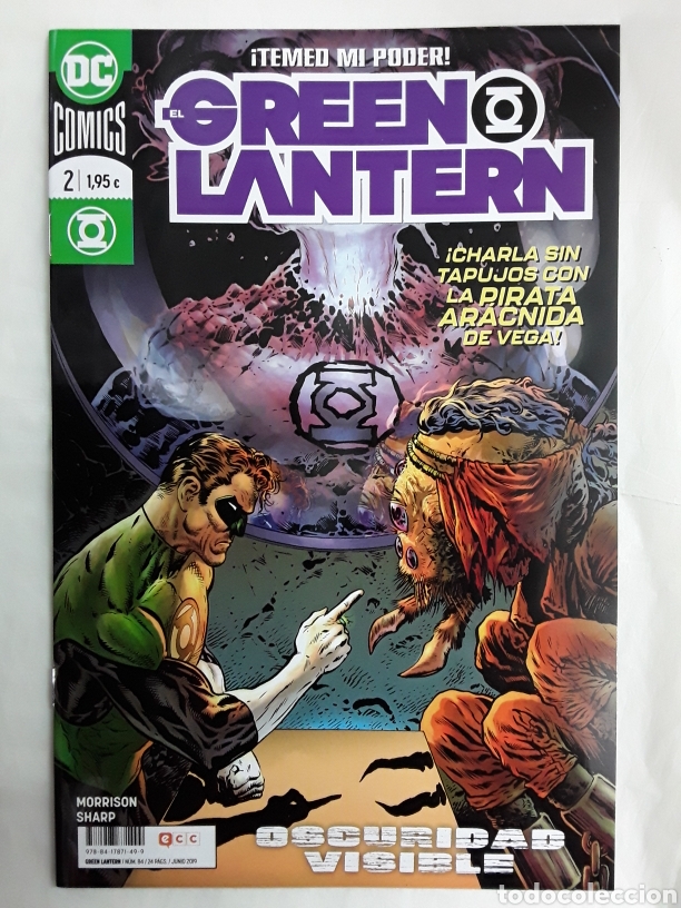 C&oacute;mics: El green lantern 84 / 2 (grapa) - Morrison, Sharp - ECC c&oacute;mics - Foto 1