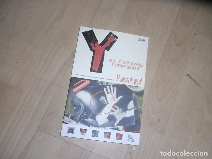 C&oacute;mics: Vaughan, Guerra, Y: El ultimo hombre: Mu&ntilde;ecas de papel - Foto 1